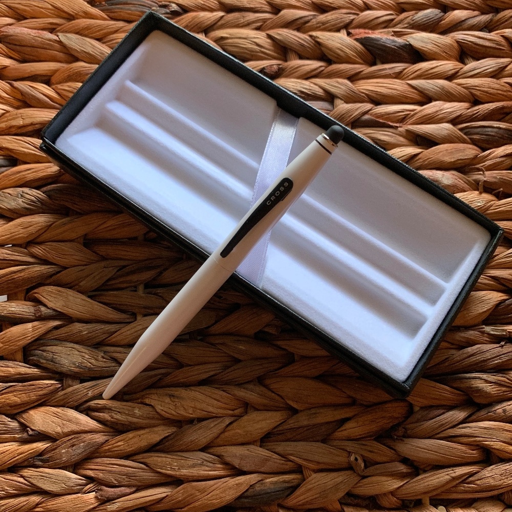 Cross Tech 2 w/ Stylus | Pearl White